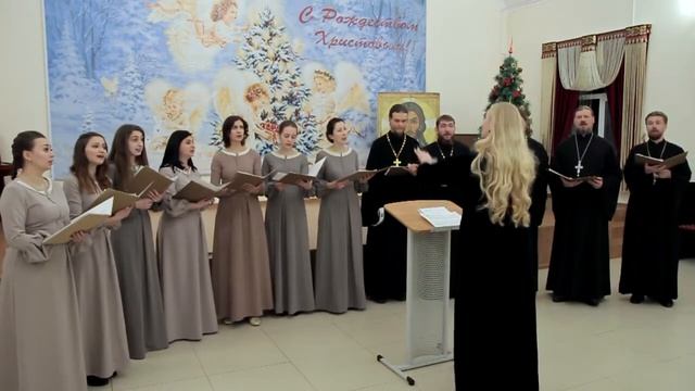 "Gaudete", кант 16 века - камерный хор AVES (Сызранская епархия) смотреть онлайн