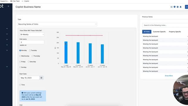Copilot CRM vs Yardbook CRM: Creating a new visit смотреть онлайн