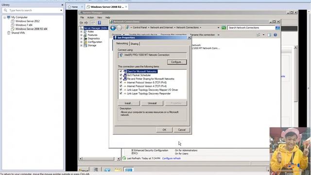 09-MS2 Cài đặt Kerio Firewall Windows Server 2008 trên VMWare смотреть онлайн