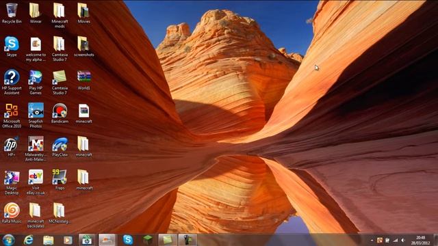 How to change your desktop background on Windows 7 and XP! смотреть онлайн
