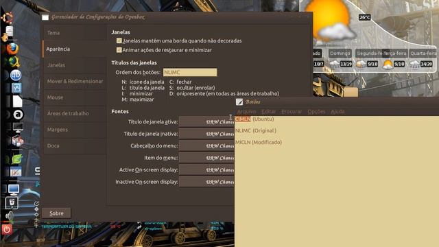 Mudar posição dos botões da janela no Lubuntu (LXDE) смотреть онлайн