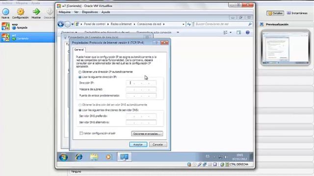 configurar tarjeta de red windows 7 смотреть онлайн