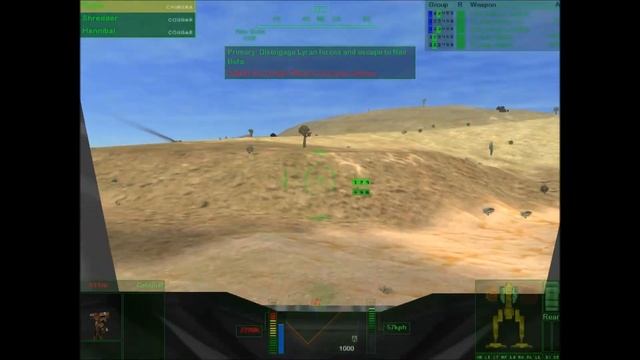 Zagrajmy w: MechWarrior 4 Mercenaries#2 v1 смотреть онлайн