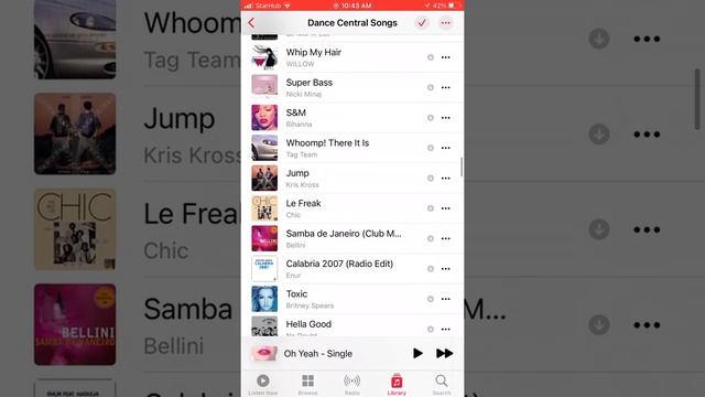 I Added My Playlist From Dance Central In My Apple Music Playlist смотреть онлайн