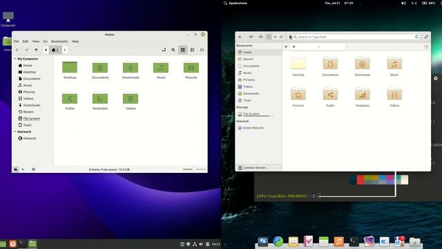 Linux Mint 21 vs Elementary OS 6.1 смотреть онлайн