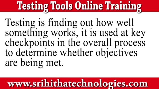 Testing Tools Online Tutorial,Testing Tools Online Training,Testing Tools Online Training From Indi смотреть онлайн