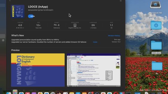 LDOCE InApp Longman Dictionary Mac App Store Basic Overview [MAC] смотреть онлайн