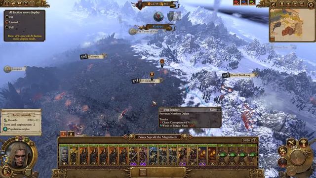 Total War WarHammer Chaos and Wintertooth Part 3 смотреть онлайн