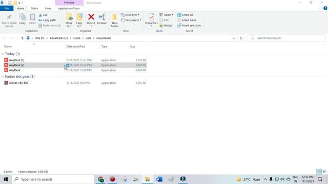 How to download AnyDesk | Abhik Bharti | смотреть онлайн