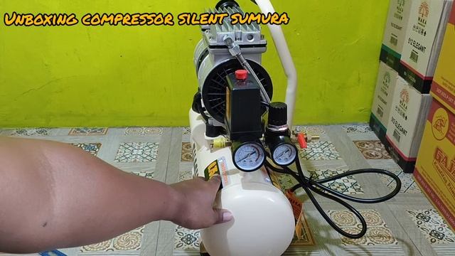 SUMURA silent compressor 0.75 HP 10 liter || UNBOXING смотреть онлайн