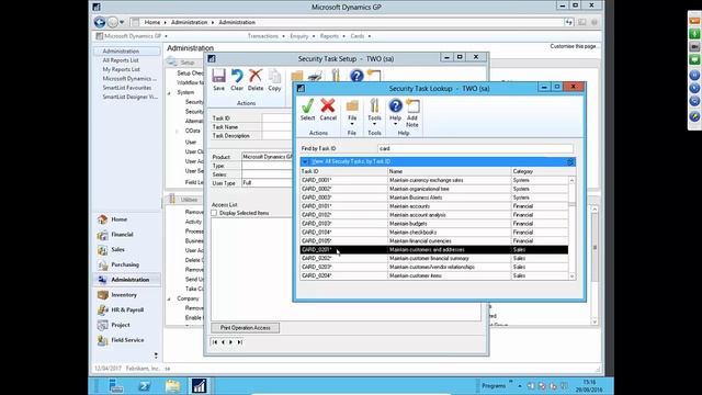 Dynamics GP User Security Recorded Webinar