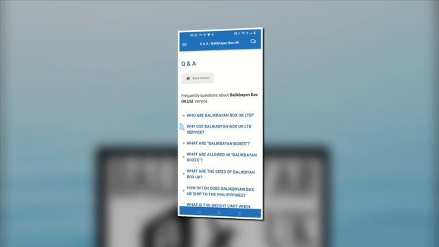 Balikbayan Box UK Mobile App for Android and iOS Smartphones смотреть онлайн