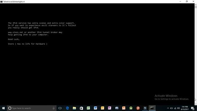 How to watch star wars in cmd prompt смотреть онлайн