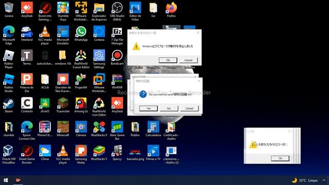 Crazy Error V2.exe Brincadeira do erro doido смотреть онлайн