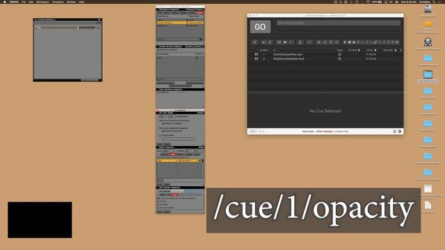 QLab And VDMX: Tutorial 1 LFO MIDI OSC