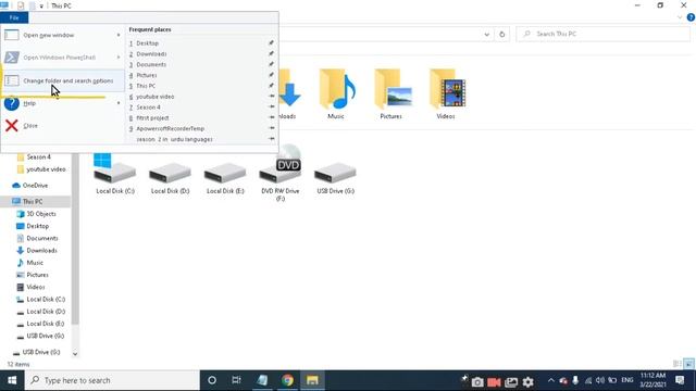 Disk Space folder Bar Missing in WINDOWS 10/7/8 2021 смотреть онлайн