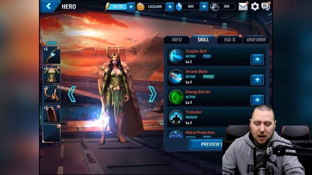 Marvel: Future Fight (iOS/Android) LADY LOKI uniform смотреть онлайн