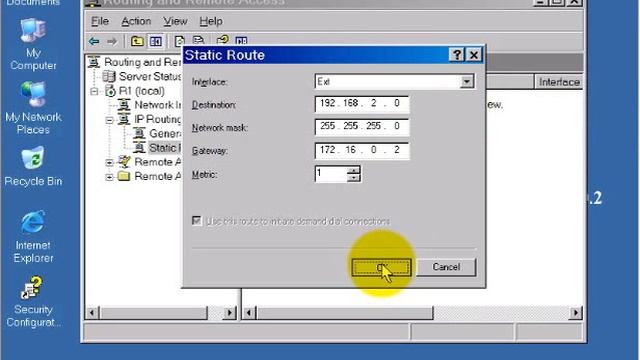 Windows Server 2003 - Static Route - Lê Phi Trường смотреть онлайн