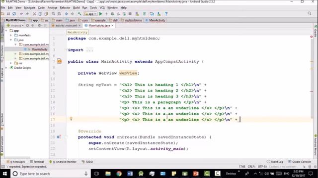 Android Bangla Tutorial 6.8 : html content in android webview смотреть онлайн
