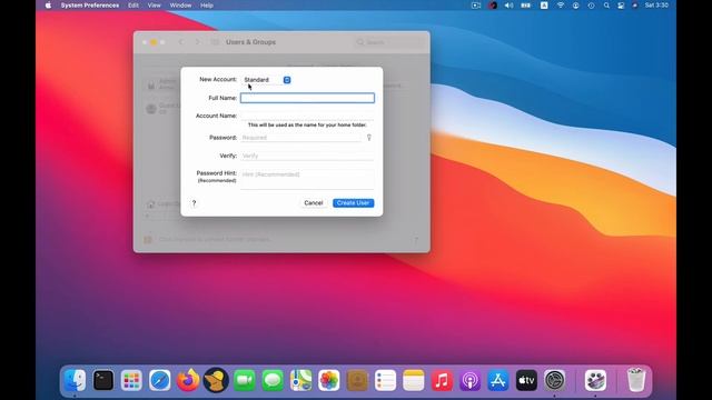 How to create a Standard User account for your Mac on macOS Big Sur смотреть онлайн
