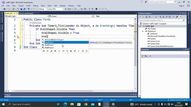 How to create a Traffic light in visual basic.net смотреть онлайн