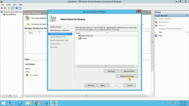 How to Configure Windows Server Backup Tools in Windows Server 2012 R2 смотреть онлайн