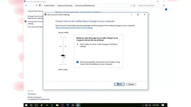 How To Disable User Account Control (UAC) | Disable UAC Permission Dialog Box