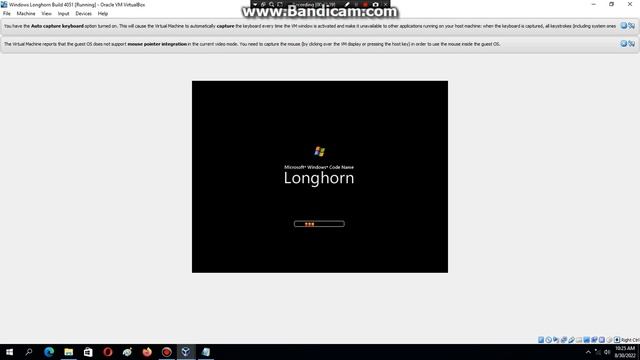 Installing Windows Longhorn 4051 in VirtualBox смотреть онлайн
