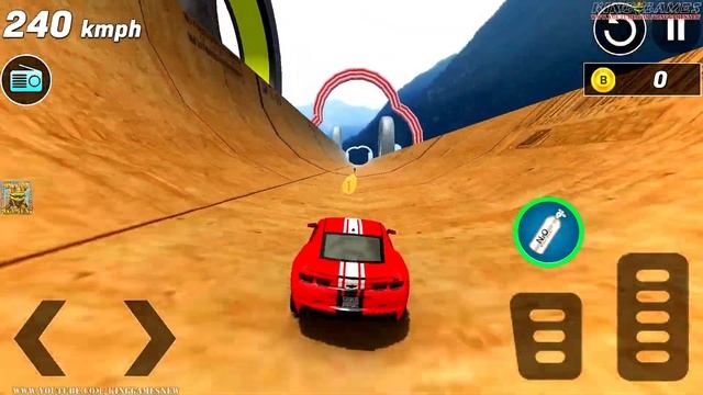 Muscle Car Stunts Simulator 2024 - New Car Mega Stunt Ramp 3D - Android GamePlay #7 смотреть онлайн