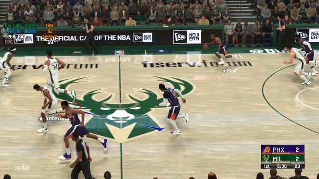 NBA 2k22 - Athlon 3000g + RX 580 8gb 2048sp Gaming смотреть онлайн