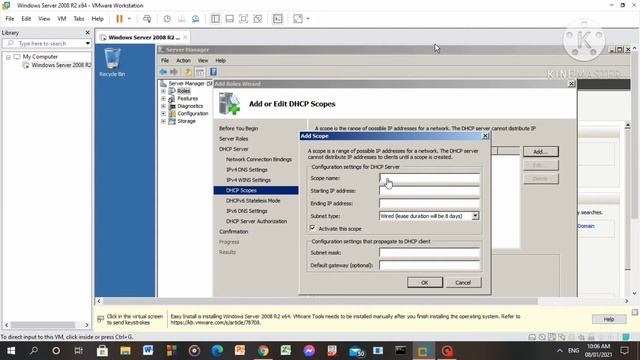 DHCP installation - Windows sever 2008 r2 смотреть онлайн