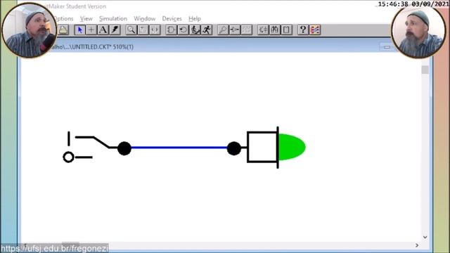 CircuitMaker Student 6.2c - Tutorial - Parte 1 смотреть онлайн