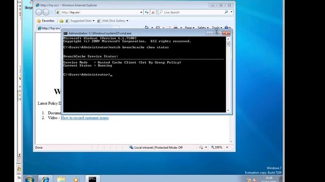 YY: Windows Server 2008 R2 Branch cache смотреть онлайн