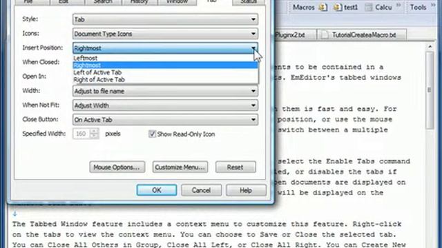 EmEditor Text Editor Tabbed Windows Design Feature смотреть онлайн