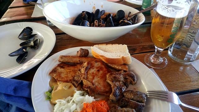 Типичная хорватская кухня, город Крк смотреть онлайн
