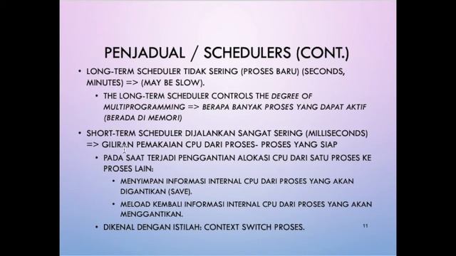 KONSEP DASAR PROSES SISTEM OPERASI смотреть онлайн