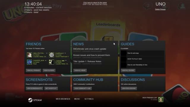 Playing UNO multiplayer смотреть онлайн