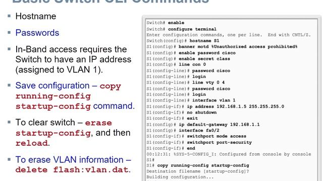 LAN Design and Switch Port Security смотреть онлайн