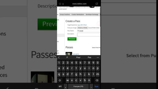 Comment CRÉER des GAMES PASS sur roblox facilement ! [ Android / IPhone ] смотреть онлайн