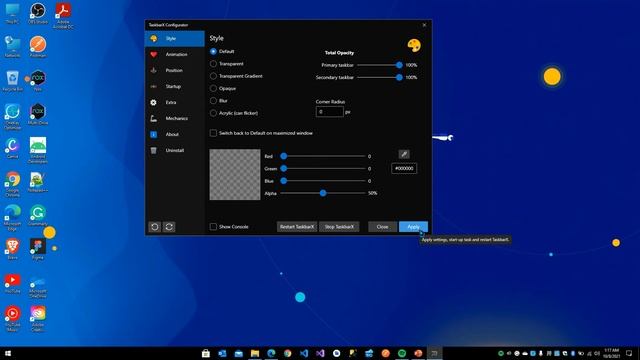 CUSTOMIZE TASKBAR WINDOWS 10 LIKE WINDOWS 11 смотреть онлайн