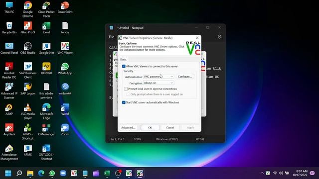Cara mengaktifkan VNC Server смотреть онлайн