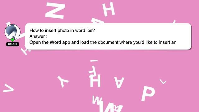 How to insert photo in word ios? смотреть онлайн