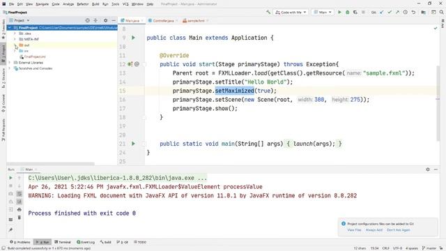 JavaFX JAR deploy and Fullscreen mode смотреть онлайн