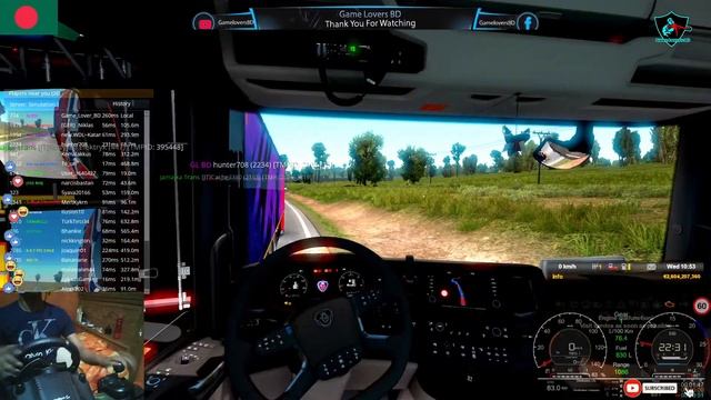 ETS 2 Multiplayer with -- GL[BD] смотреть онлайн