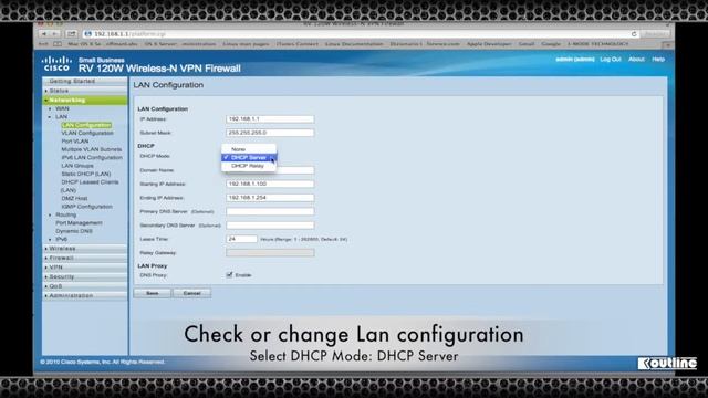 iMode - Network Config. (DHCP Cisco) смотреть онлайн