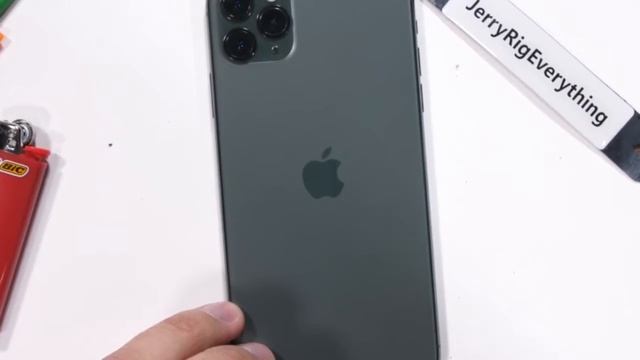 iPhone 11 Pro Max Durability Test - Back Glass Scratches? смотреть онлайн
