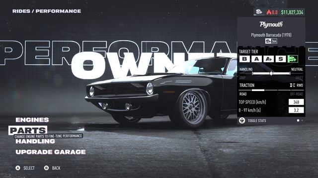 Rebuild a 1970 Plymouth Barracuda - NFS Unbound | Steering wheel gameplay смотреть онлайн