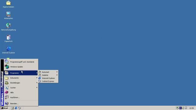 Windows 2000 with Service Pack 4 (German) on VMWare Workstation Pro смотреть онлайн