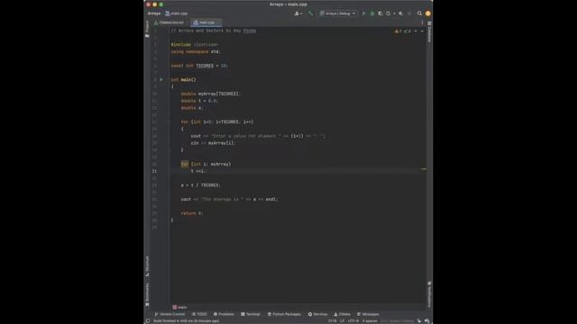 C++ Tutorial 06 Arrays смотреть онлайн