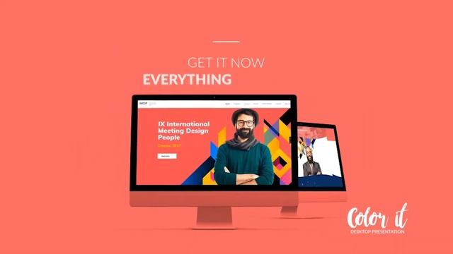 Color it - Desktop Presentation | After Effects Product Promo - Envato elements смотреть онлайн